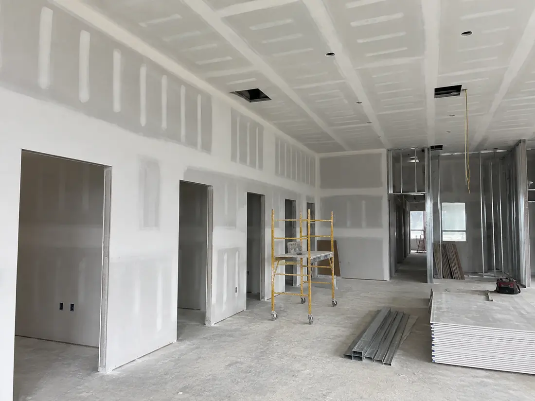 Commercial Drywall in Shreveport, Louisiana