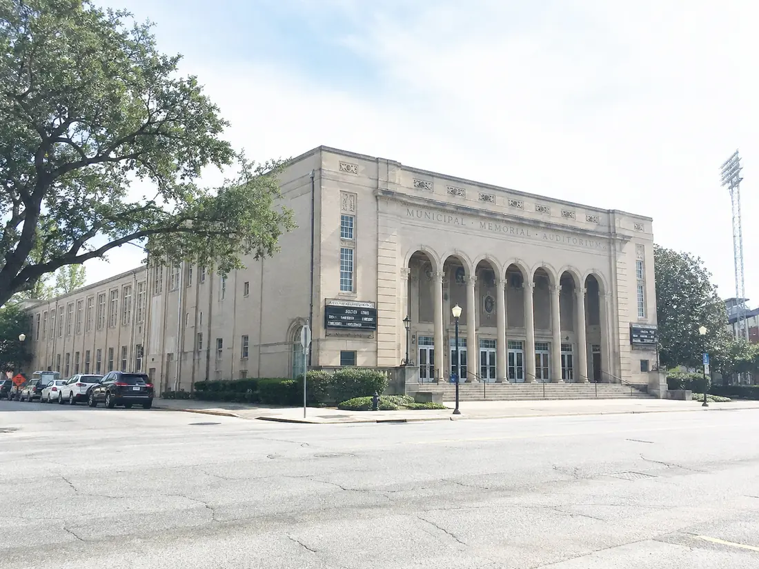 Shreveport Municipal Memorial Auditorium in Shreveport, Louisiana